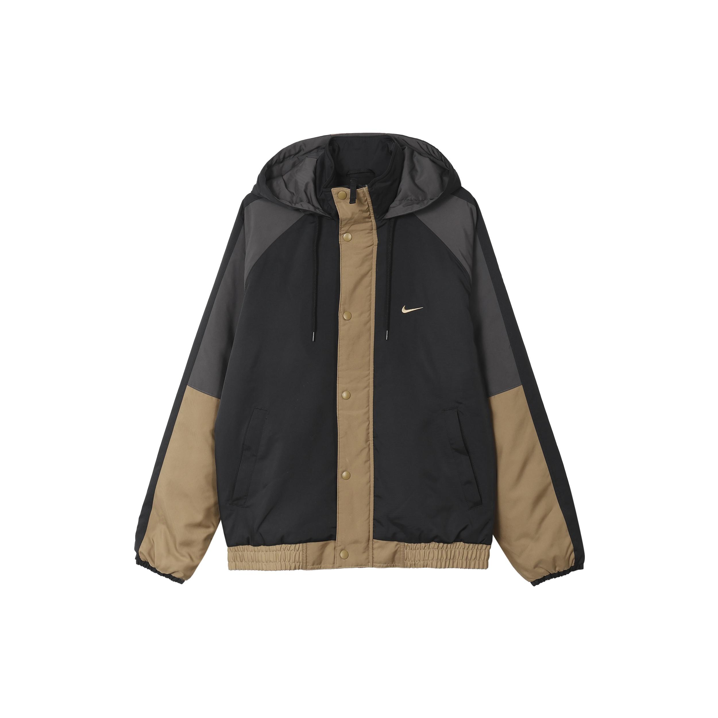 Nike Basketball DNA ColourBlock Jacket Black Brown Men s DQ6199-010 L