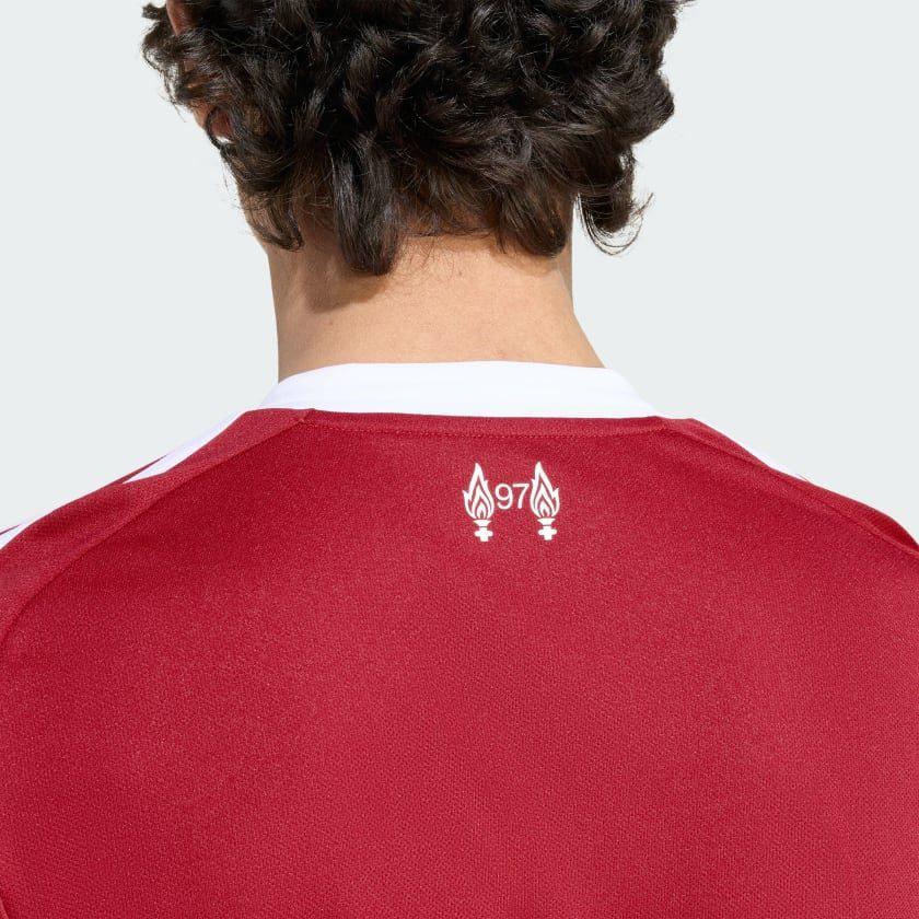 adidas LIVERPOOL FC 25/26 HOME JERSEY Soccer Jersey Men's Strawberry Red JV6423