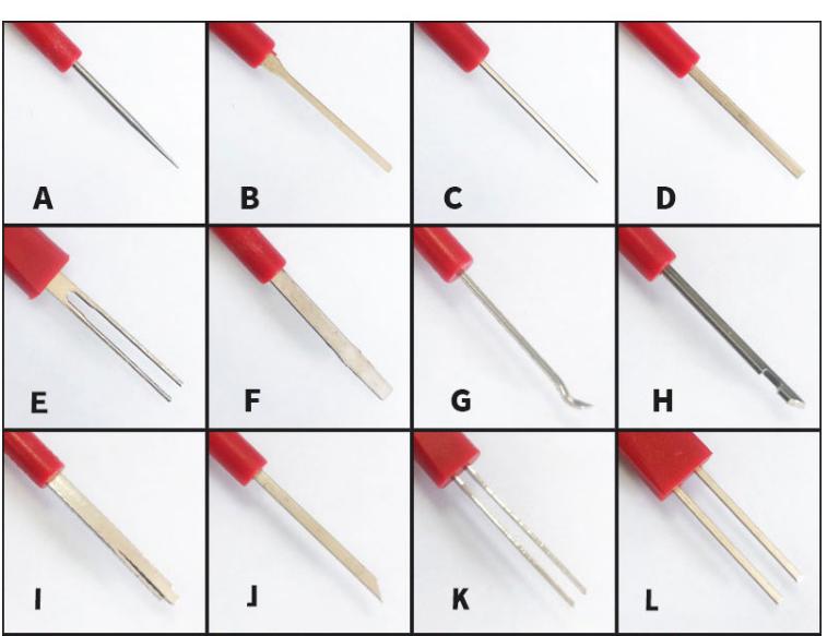 26ks Car Terminal Pin Crimping Terminal Uvolňovací stahovák Nástroj pro demontáž automobilového drátu Nástroj pro opravu automobilového drátu Nástroj pro demontáž kolíku automobilového drátu
