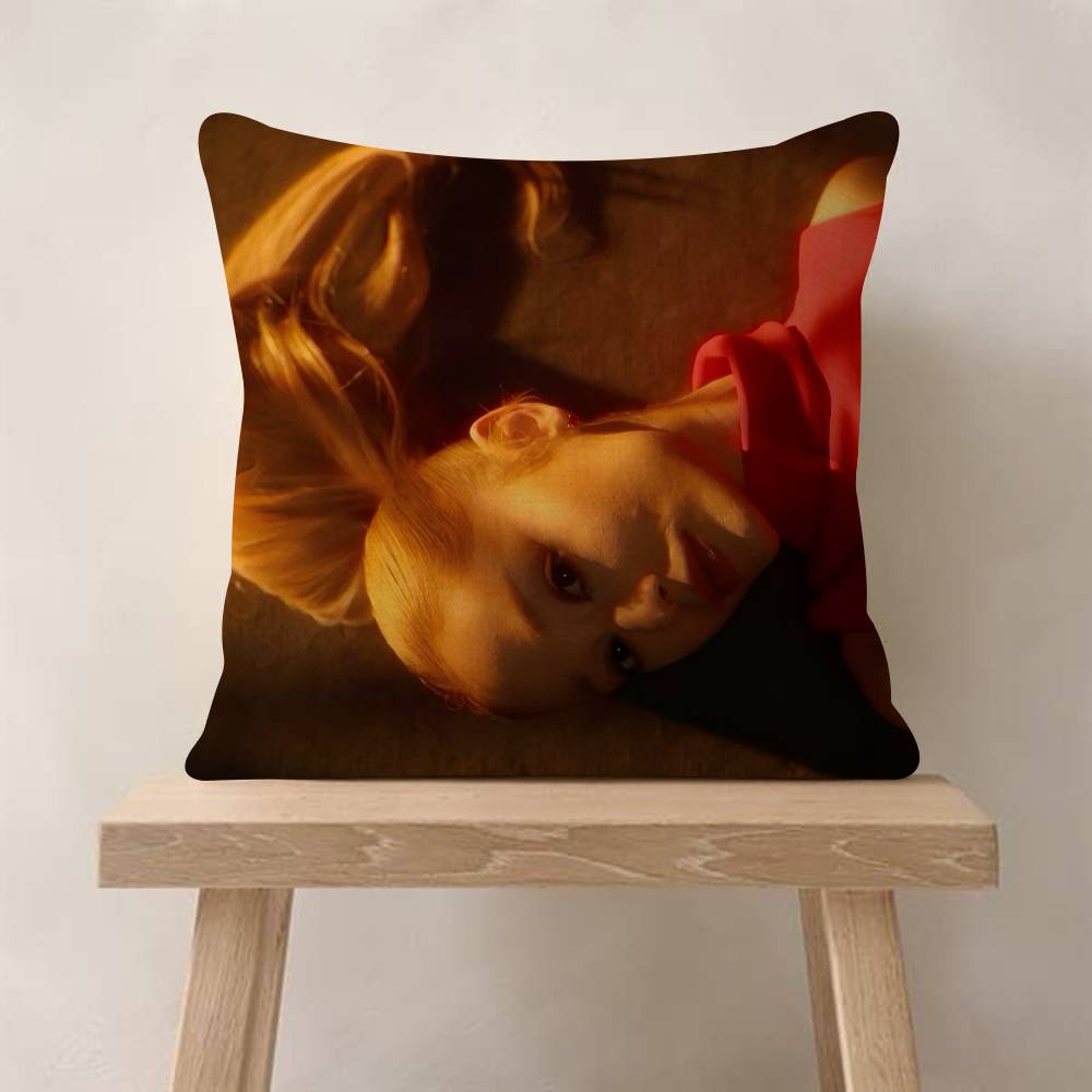 Singer A-Ariana G-Grande Cushion Cover Inches Farmhouse Decor Home Throw Pillow Covers For Couch Decorations