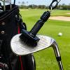 Mini Golf Dry Cleaning Brush With Removable Magnet Heavy Duty Nylon Bristles Easy Clean Golf Accessory for Beginner Golf Players
