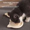 Cat Shape Cat Food Bowl Non-slip Cat Plates Cute Kitten Bowl  Pet Feeding