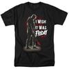 Friday The 13th - I Wish It Was Friday - Adult Unisex T-Shirt - Black