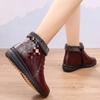 Winter Mother Shoes Women In the Elderly Women Cotton Shoes Velvet Warm Short Boots Women Non-slip Soft-soled Snow Boots
