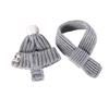 2Pieces Dog Costumes Knitted Hat Scarf Set Warm Winter Hat Scarf Pet Costume Accessories for Small Dogs and Cats Gift