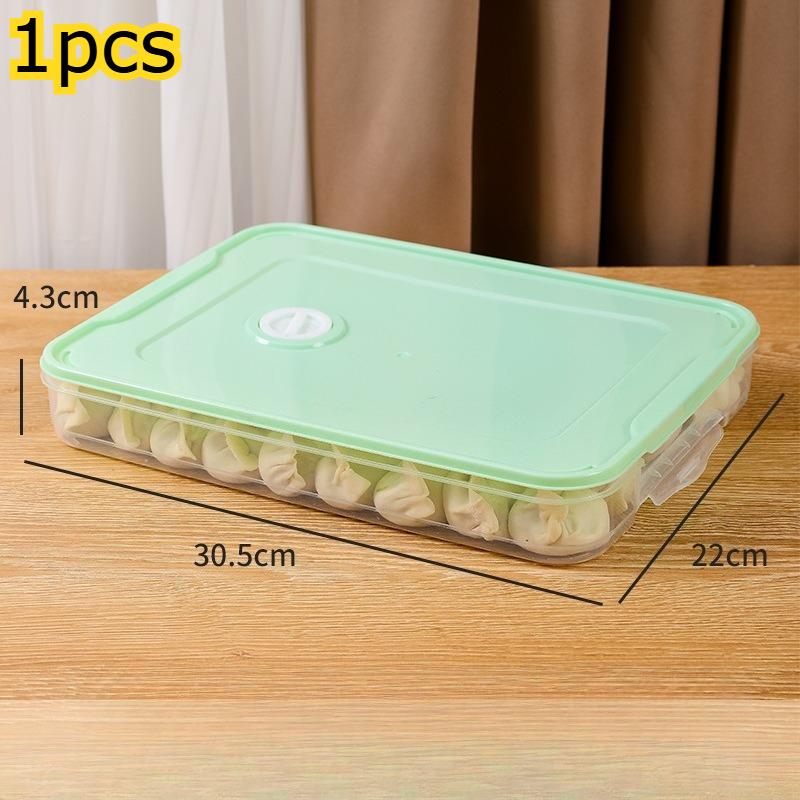 Preservation Storage Multi-layer with Lid dumpling forming machine Home Food Grade Dumplings, Chaotic Freezing Refrigerator, Egg