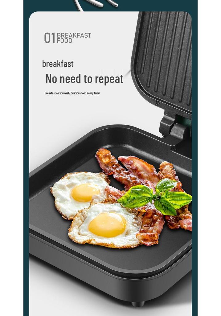 New Electric Multi-functional Non-stick Double-sided Griddle for Home