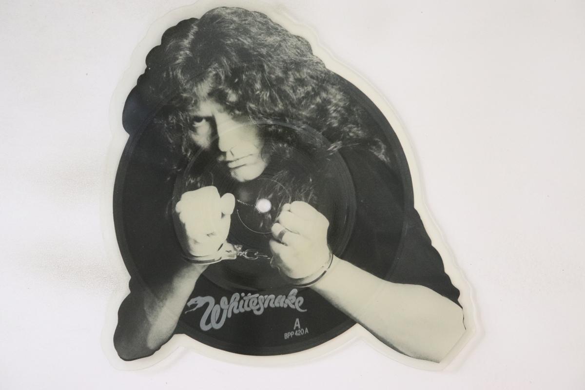 

7inch Record WHITESNAKE Guilty Of Love Gambler BPP420 LIBERTY 1983 UK Metal Used