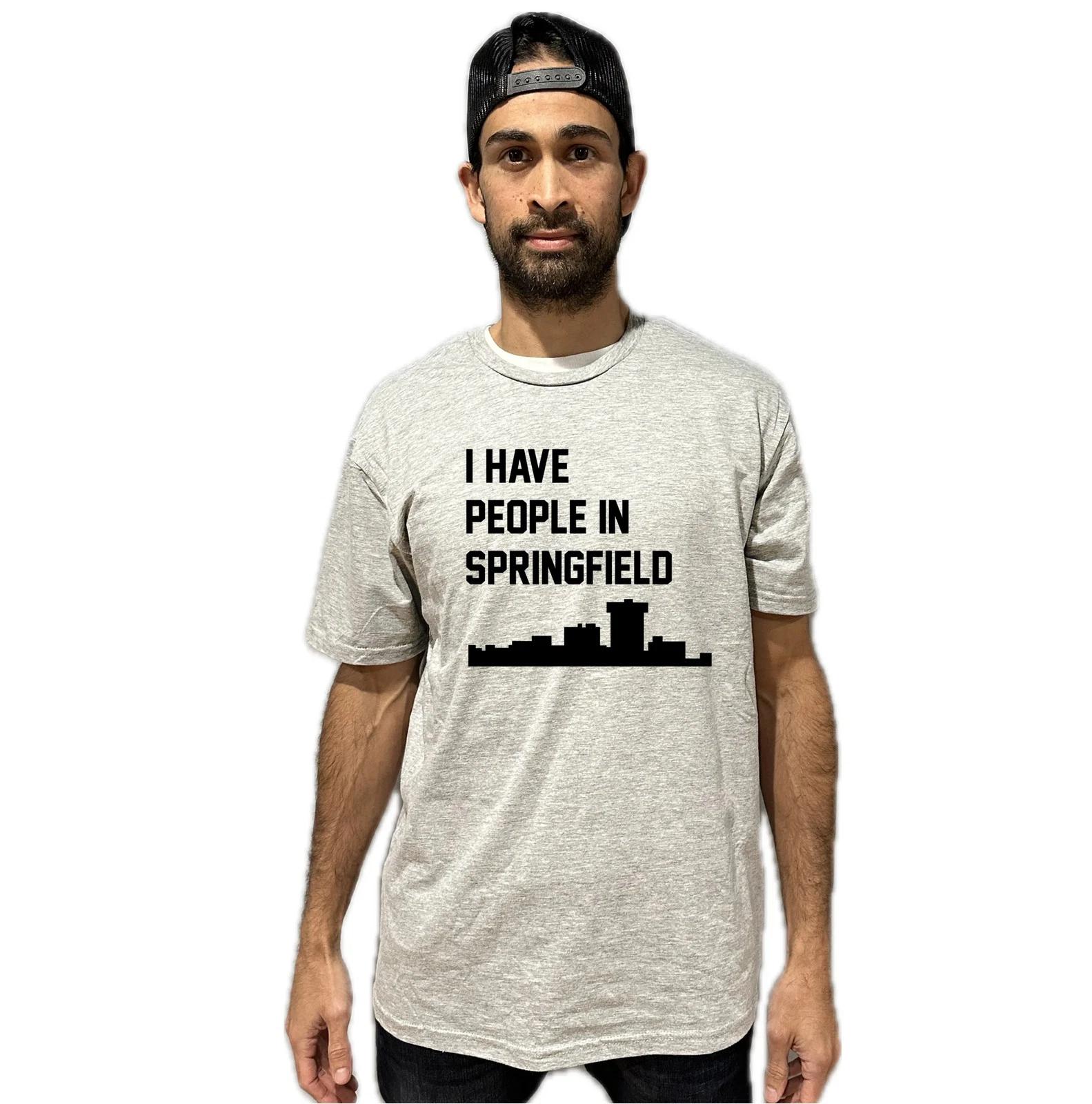 I Have People In Springfield Missouri Skyline T-Shirt 2XL