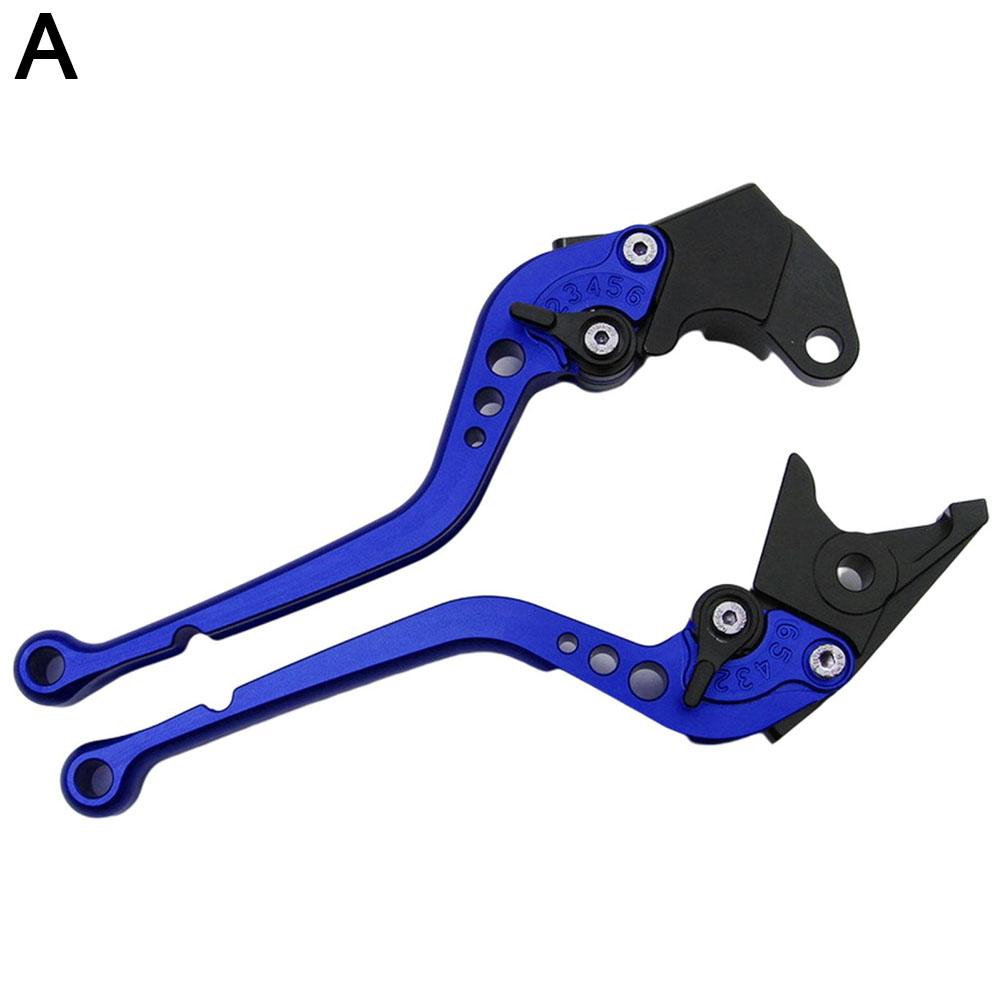 2Pcs Universal Motorcycle CNC Aluminum Alloy Clutch Brake Handle Drum Lever For YAMAHA Honda Suzuki Kawasaki Motor Accessories