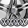 2026 Hot 4PCS 56mm 65mm Car Wheel Center Hub Emblem Sticker for VW Volkswagen Golf Polo Passat Touran Jetta Interior Mouldings XTR-Z63