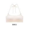 Women Halter Neck Backless Invisible Seamless Thin Strap Push Up Bra