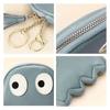 Cartoon Cute Coin Purse Leather Coin Purse Mini Niche Design Korea Ins Soft First Leather Coin Purse Girls Nice Gift