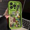 Colorful Mushroom Soft Case For iPhone 14 Cover For iPhone 11 13 14 15 16  Pro Max 13Pro XS Max XR X 7 8 Plus 12 13 Mini Cases