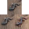 Retro Lizard Brooch Vintage Animal Alloy Pin For Men Women Gift