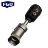 FGO 316L Stainless Steel Pneumatic Angle Seat Valve