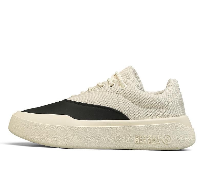 

Four Seasons New Korean Edition Trend Casual Fashion Board Shoes Platform Sole Lace-up Color Matching Sneakers One 2025DR328 39