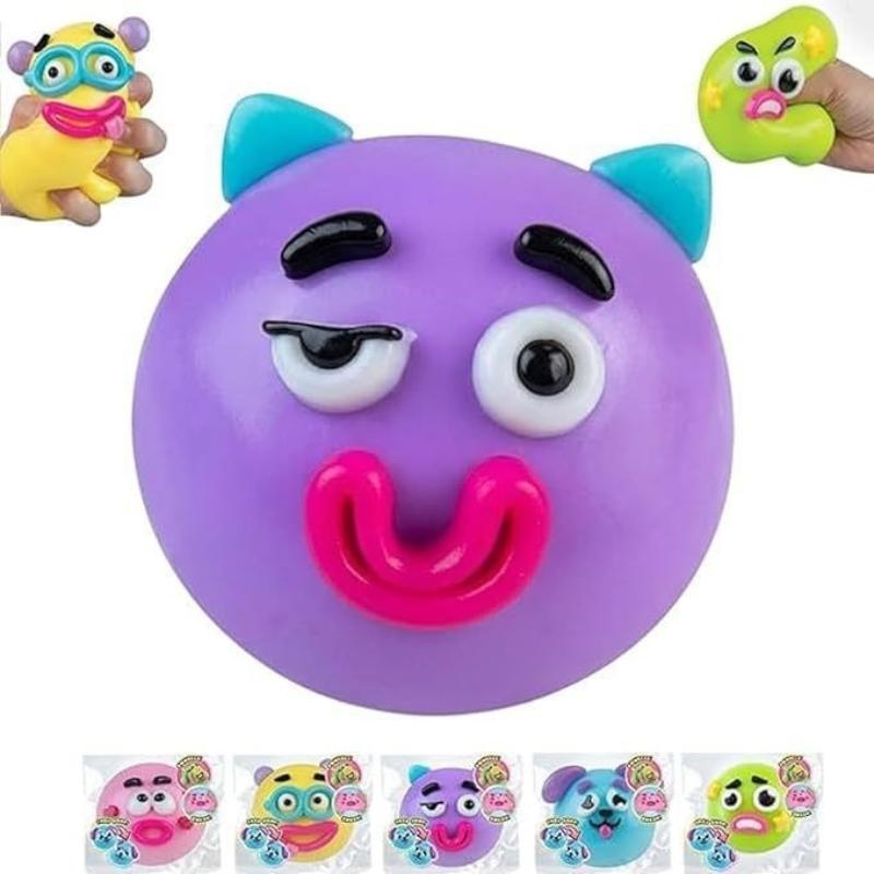 1Pcs Squishy Smushers Dog Face Slow Rising Squeeze Toy for Anxiety Stressed Hands