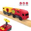 RC Train Railway Accessories Remote Control Electric Train Magnetic Rail Car Fit for All Brands Train Track Toys for Kids