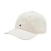 Tommy Hilfiger Solid color design cotton peaked cap men's white AM0AM12531 YBH