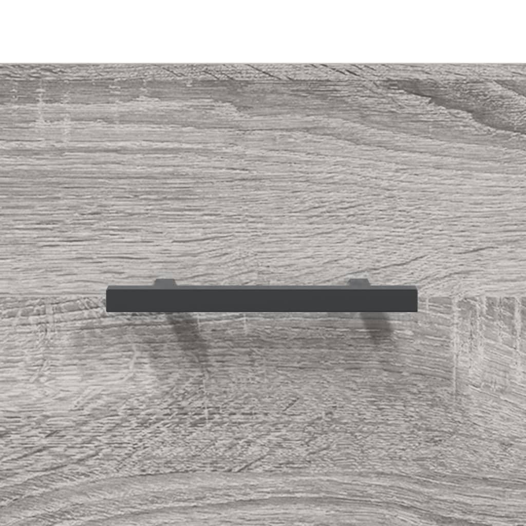 Highboard Grey Sonoma 69.5x31x115 cm Engineered Wood