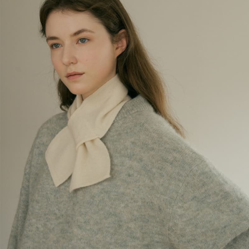 BB’DE SOLI’DE Pure Cashmere Muffler (3color)