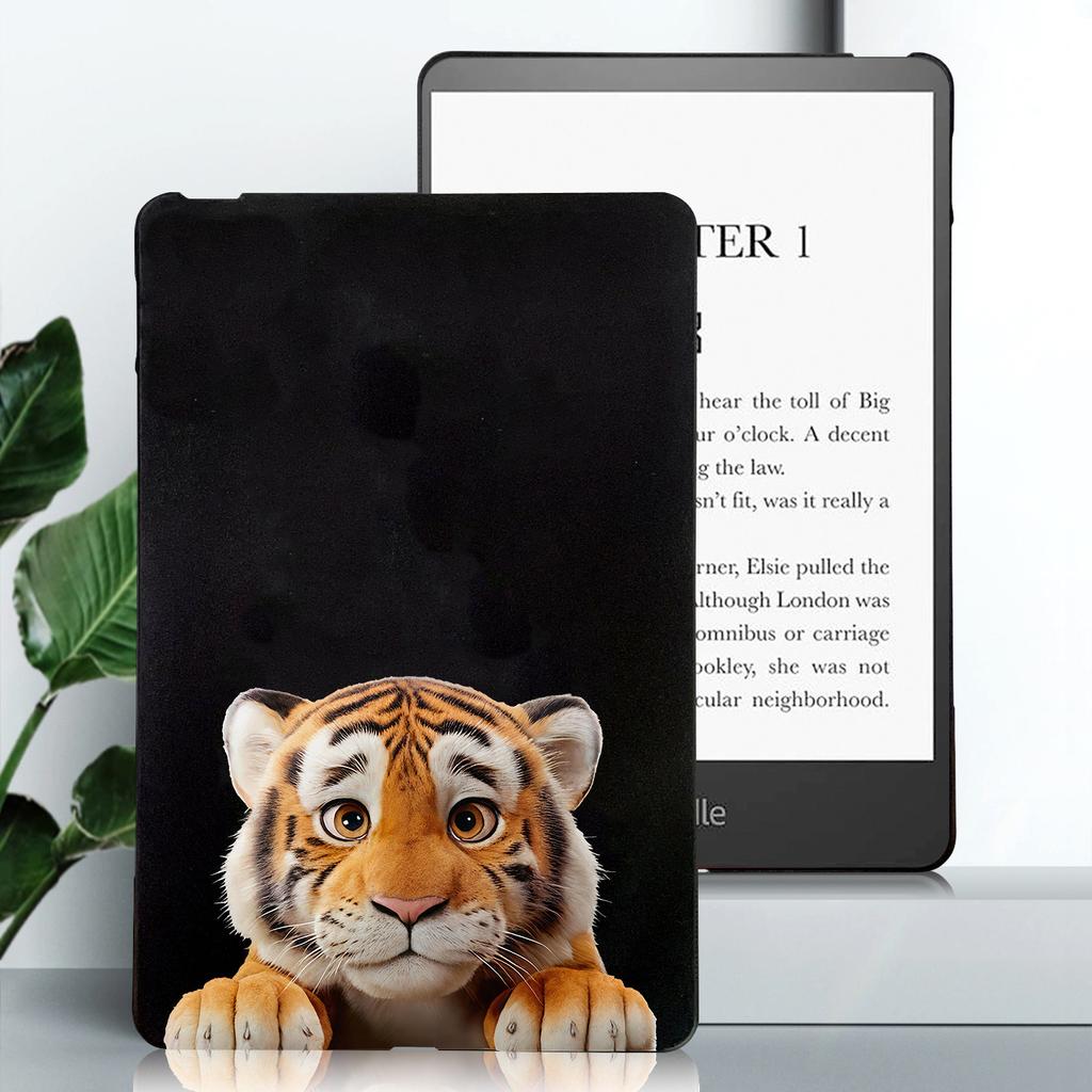 Silicone Tablet Case For Amazon Fire Max 11inch Cases Kindle Paperwhite (2024) 7inch Flexible Soft TPU Black Shell Cover