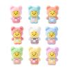 9Pcs/Set Anime Winnie Pooh Bear Figure Toy Mini Figurine Desktop Decoration Model Ornaments Toys Boys Girls Christmas Gifts