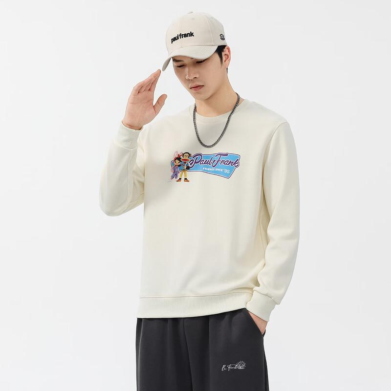paul frank Men's Crewneck Casual Long-Sleeve Sweatshirt