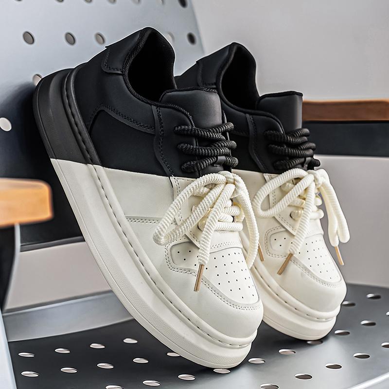 Scarpe da ginnastica comode, traspiranti, alla moda, per studenti e ragazzi, casual, quattro stagioni, da uomo, con suola morbida.