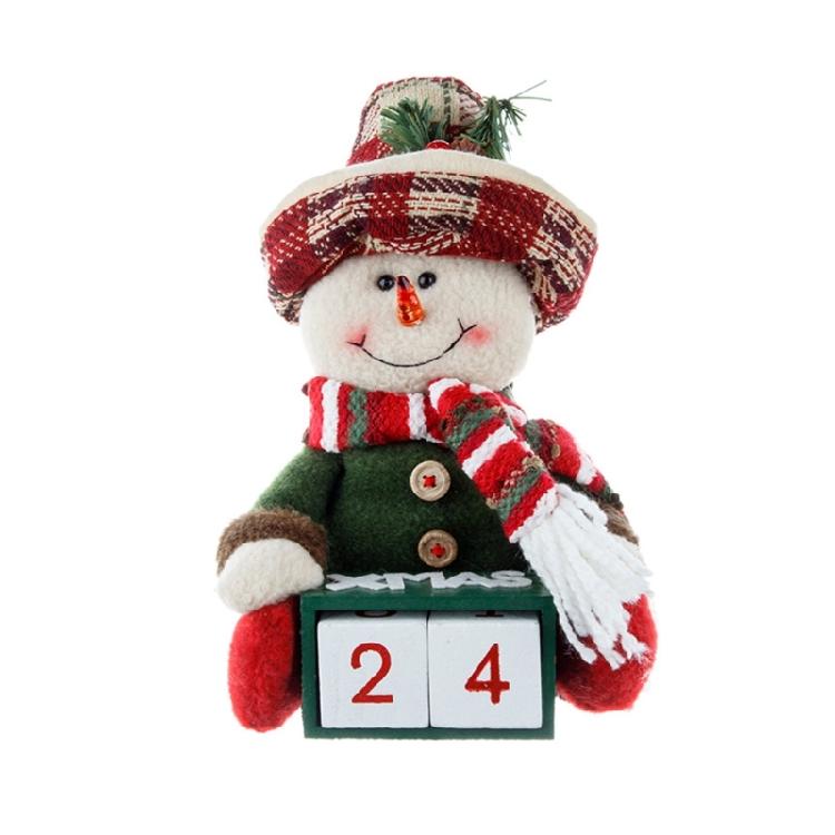 Enchanting Gnomes Advents Calendar Elegant Christmas Gnomes Countdowns Calendar Ornament Stable Festival Decoration