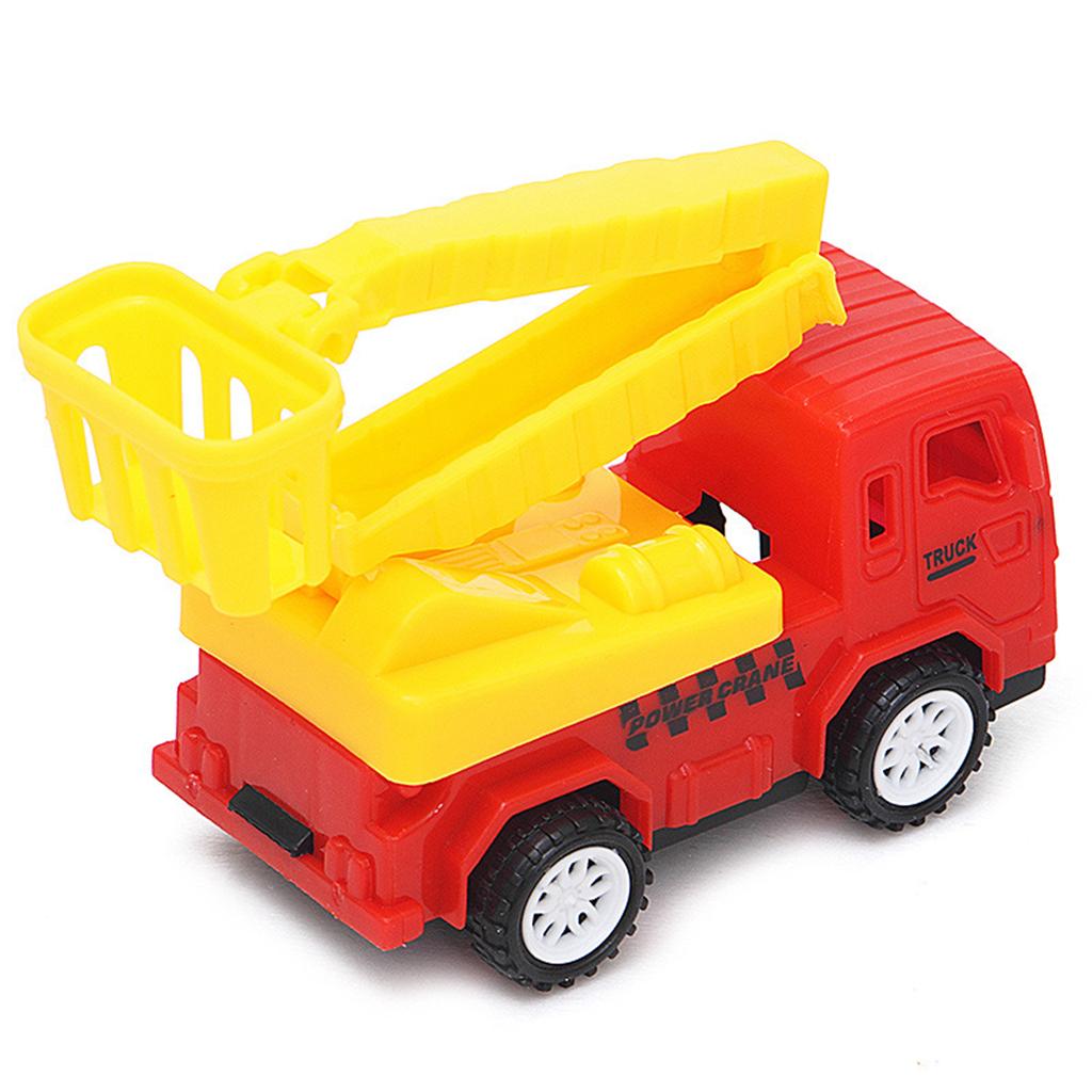 6pcs Assorted Construction Vehicle Cars Pull Back Mini Engineering Truck Toy