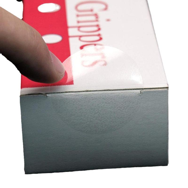 Transparent Round Sealing Stickers - 500 pcs/roll for Gift Box Packaging