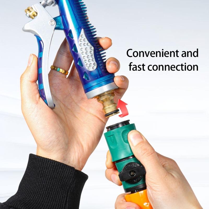 Adjustable High Pressure Water Sprayed Guns For Vehicle Washing & Garden Irrigation With High Durability Hose Connector