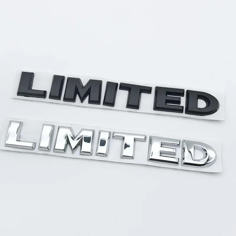 Car 3D Metal 4X4 Limited Decals Sticker For Jeep Compass Wrangler Renegade Grand Cherokee Trunk Emblem Badge Styling Stickers