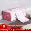 Non-Stick Oil Dishcloth: Absorbent, Lint-Free Linen Kitchen Towel for Easy Cleaning