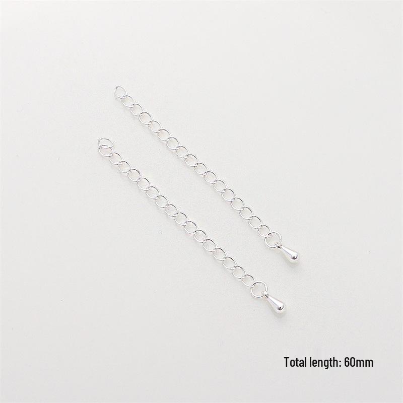 14/18K Gold-Filled Lobster Clasp End Cap & 9-Pin Jump Ring Extension Chain for DIY Jewelry
