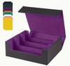 Portable Durable Eco-Friendly Card Deck Box Storage for Trading Cards 1800+ PU Leather Commander Card Deck Case