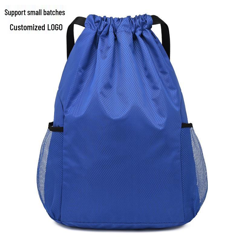 Custom Logo Drawstring Backpack: Gym, School, Tutoring & Shopping Bag