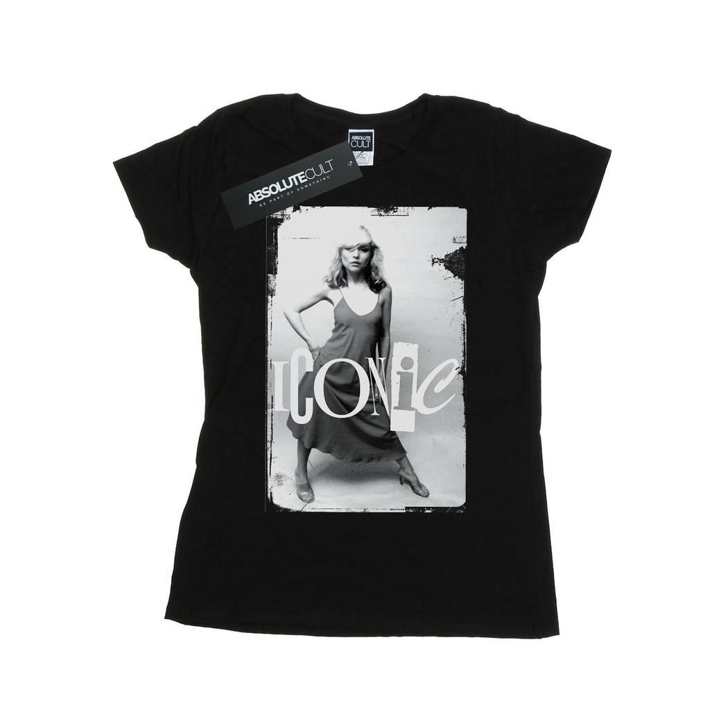 Debbie Harry Damen/Damen Ikonisches Foto-Baumwoll-T-Shirt