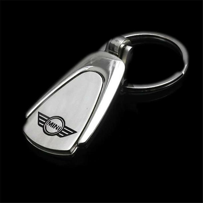 

Metal Car Keychain Keyring Zinc alloy KeyChain Ring For Mini Cooper One S JCW R53 R55 R56 R60 F55 F56 Countryman Car Accessories
