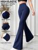 Women's High Waist Wide Leg Yoga Pants - Lightweight, Loose Fit for Outdoor Running & Fitness