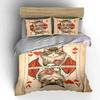 Crowned cat playing card. Bedding sets Duvet cover sets Duvet covers Pillowcases(1 * Duvet Cover 2 * Pillowcases without duvet insert)