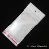 100Pcs Sealable Plastic Transparent Small Packaging Bag For Jewelry