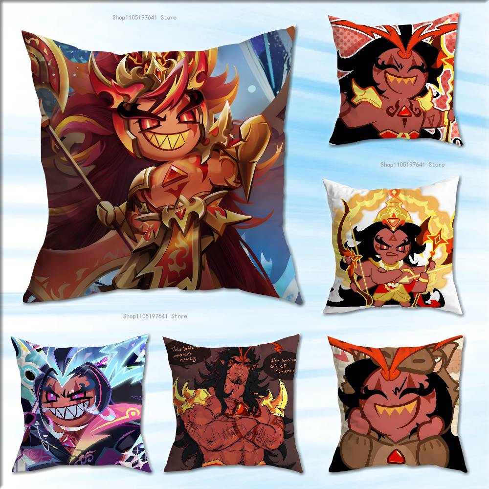 For BBurning Spice CCookie Pillow Case Cushion Cover Home Decor Birthday Gift Pillowcover