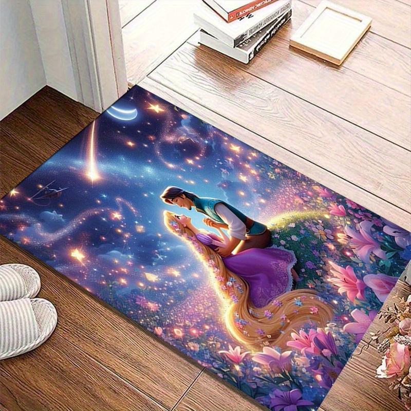 

1pc Magical Garden Outdoor Rug - Romantic Flower Carpet for Home Decor, Office Mat, Gift Idea with Princess Themez4148 60cm by 90cm