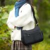 Solid Color Commuter Women's Bag Large Capacity Shoulder Crossbody Bag Multi-compartment Mobile Phone Bag