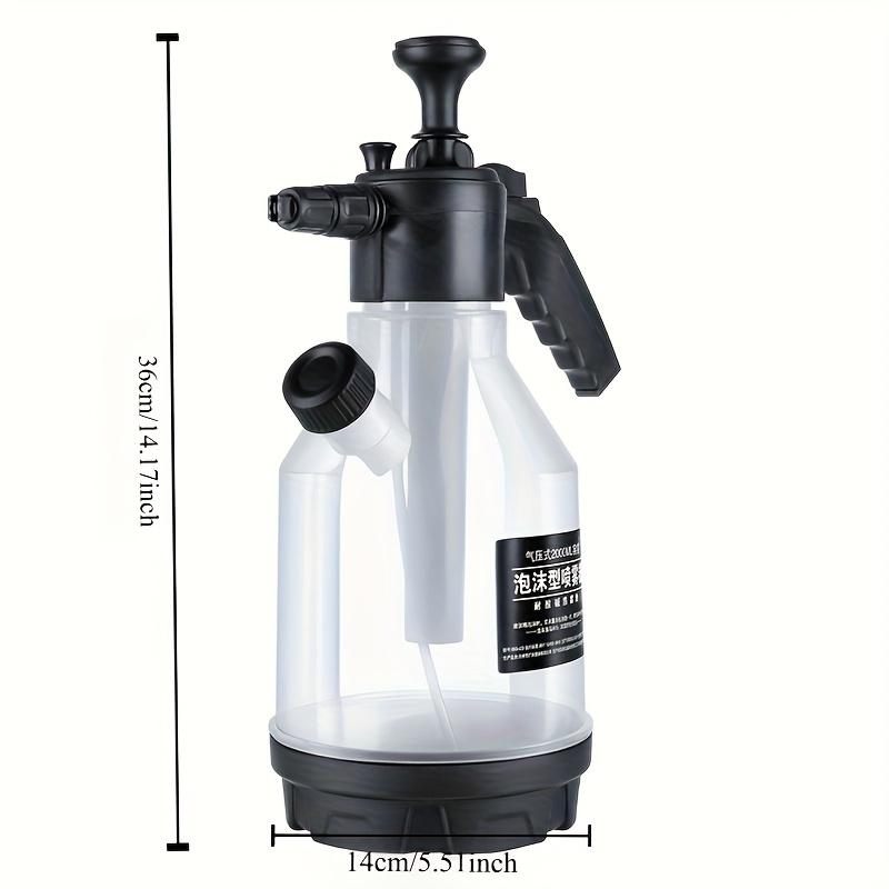 Car washing foam spray can Hand held side opening high-pressure PA bottle Car washing liquid foam magic tool Car cleaning tool