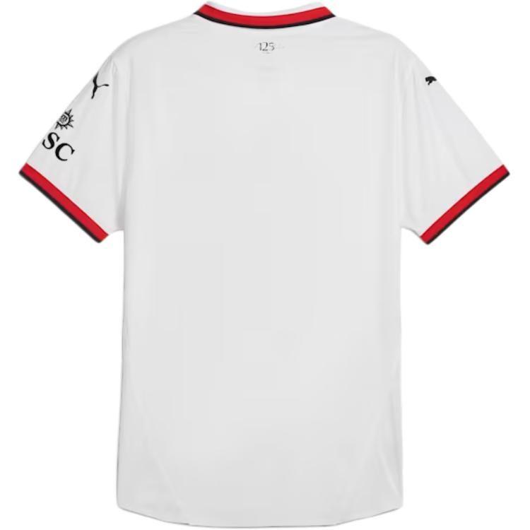 PUMA AC Beige Blue SS24 Soccer Jersey Men's White 775013-02