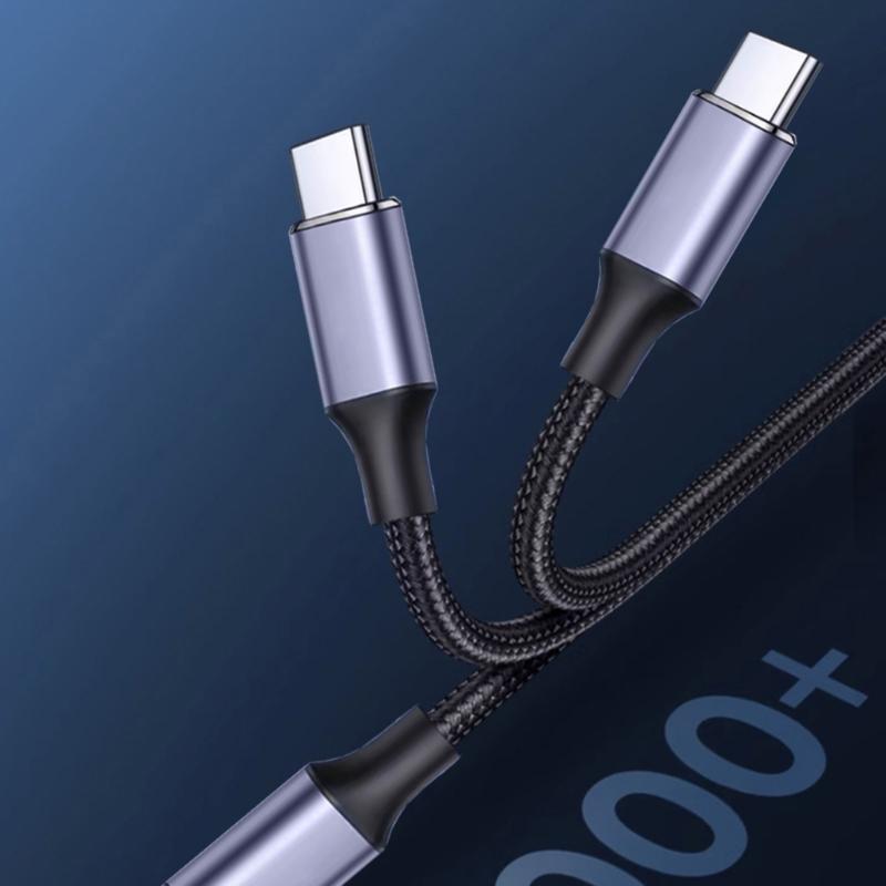 100W USB C to USB C Charging Cable Type C Charging Cable Fast Charging Cable Data Transfer 480Mbps for Phone Tablet